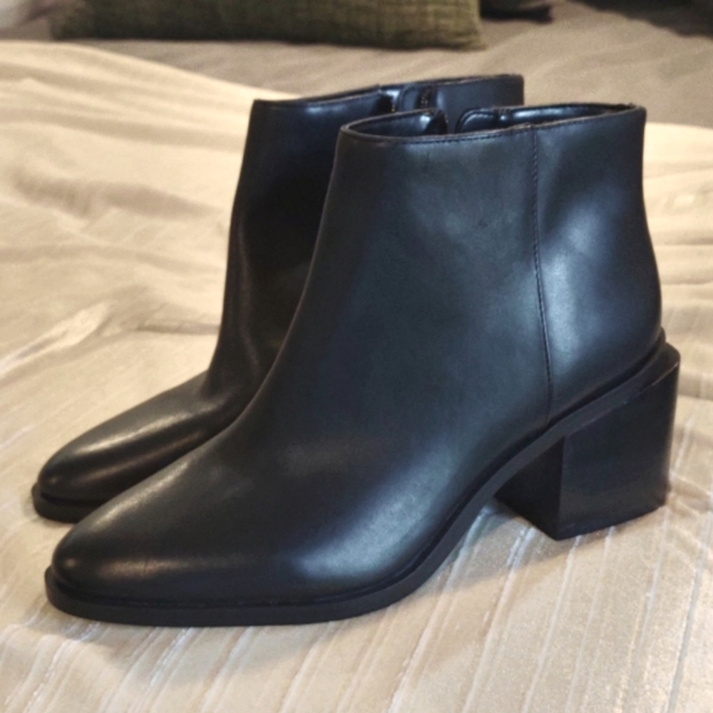 Vince Camuto Black Ankle Boots